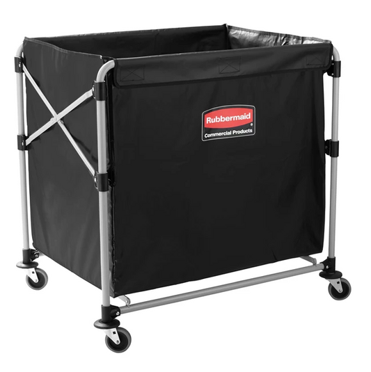 Collapsible X Cart Single Stream, Black 1881750 - 300L