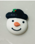 Christmas Sugar Decoration – Snowman Face