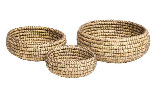 Set of 3 Kaisa Natural Bowls