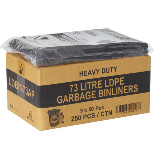 500(+250)x760mm PLA Bin Liner 25/pack 250/Carton