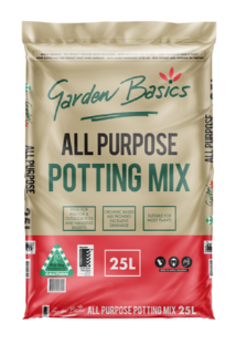 GARDEN BASICS++25L ALL PURPOSE POTTING MIX