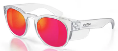 SafeStyle Cruisers Clear Frame/Mirror Red Polarised