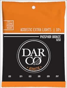 Darco Extra Light 80/20 Bronze Acoustic Guitar Strings 10-47 D510