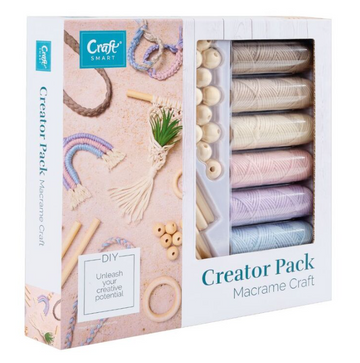 Craftsmart Macrame Craft Creator Pack Assorted