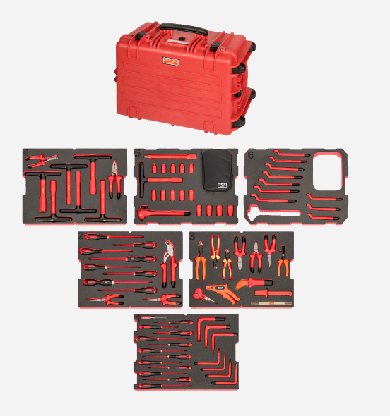 BAHCO - INSULATED TOOL KIT 79 PCE