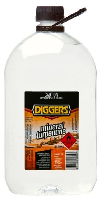 DIGGERS 4L Mineral Turpentine