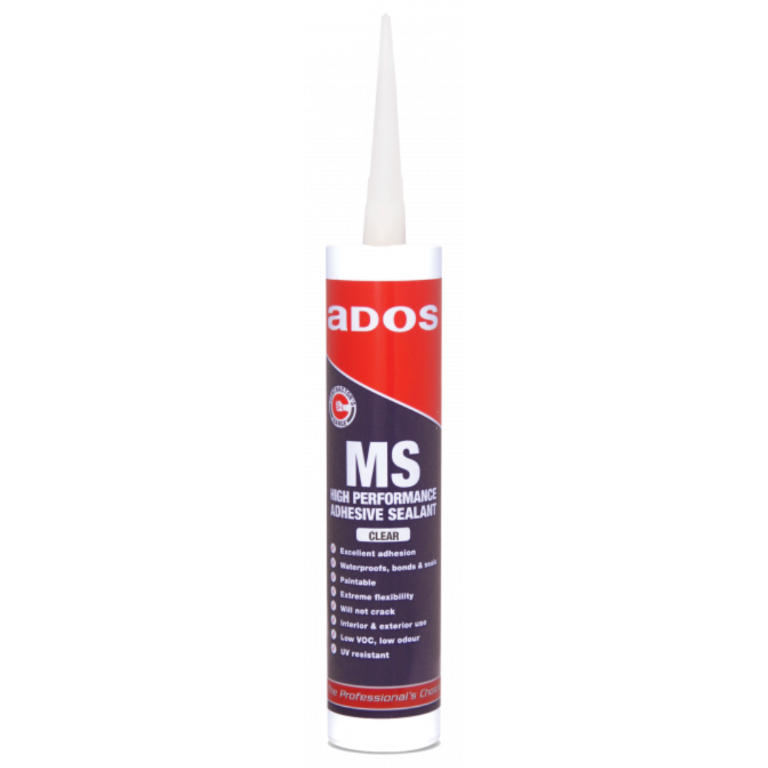 CRC MS High Performance Adhesive Sealant, Clear, 400g