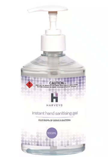 INSTANT HAND SANITISER GEL Vanilla 500ML