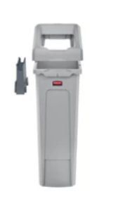 SLIM JIM RECYCLING STATION KIT W/ 87LT BIN LID & CONNECTOR