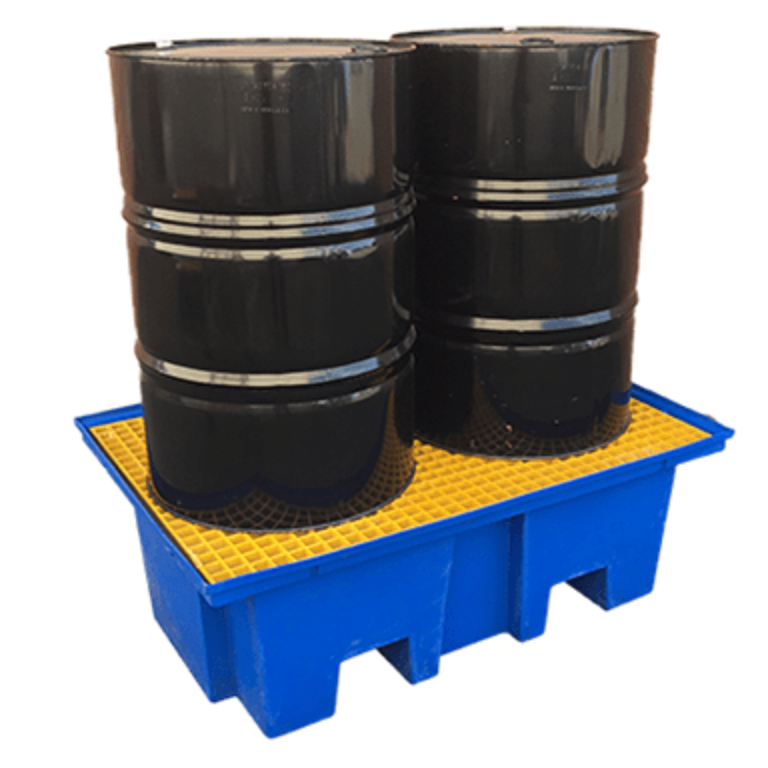 Poly 2 Drum Bunded Pallet