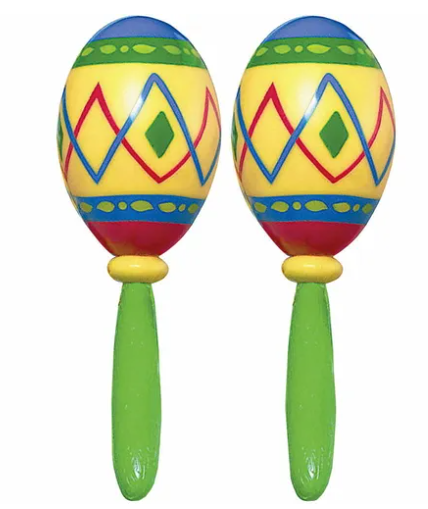 Fiesta Plastic Maracas