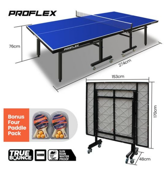 Proflex Premium Outdoor Table Tennis Table