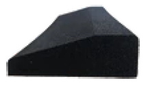 Ramp Edge 50mm Rubber Gym Tile