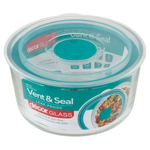 VENT & SEAL GLASS ROUND 500ML