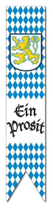 Oktoberfest Jointed Vertical Banner - 1.83m x 30.5cm