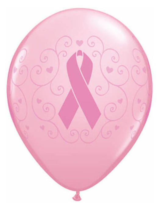 Latex Balloon - Breast Cancer - 30cm