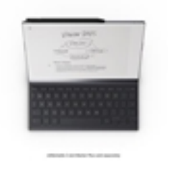 reMarkable Type Folio Keyboard Cover for reMarkable 2 Paper Tablet (Ink Black)