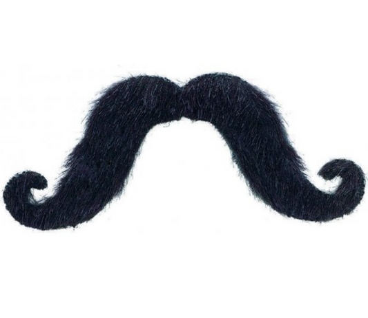 Moustache Handlebar Black 14cm