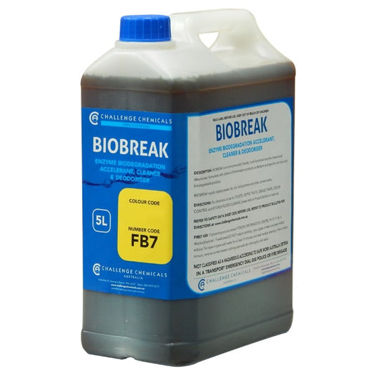 Challenge Bio-Break 5L Biodegradation Accelerant/Deodoriser