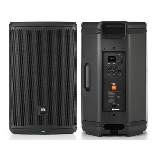 JBL EON715 Pair of 15″ Inch PA Powered Speakers with Bluetooth 1300W