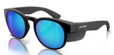 SafeStyle Cruisers Matte Black Frame/Mirror Blue Polarised