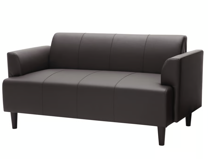 IKEA - HEMLINGBY Two-seat Sofa, Bomstad Dark Brown Width: 145 cm