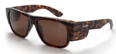 SafeStyle Fusions Matte Tort Frame Brown Polarised Lens