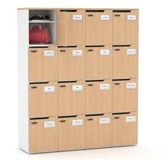 Locker 4 x 4 Unit: 1600Wx450Dx1913H