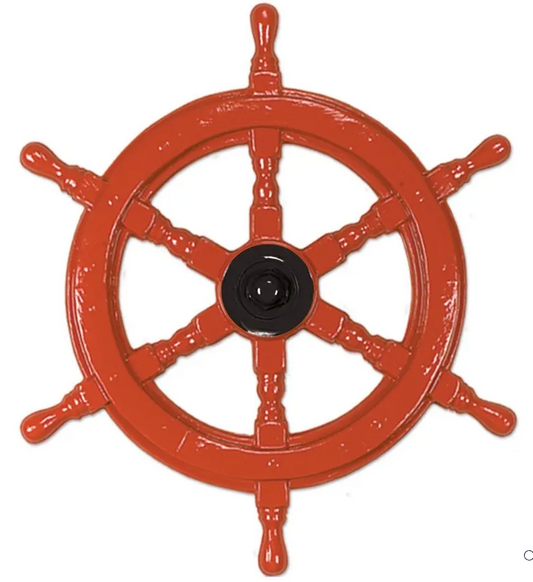 Ships Wheel Wall Decoration - 60cm in diameter