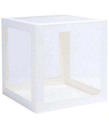 White Balloon Box - 30cm