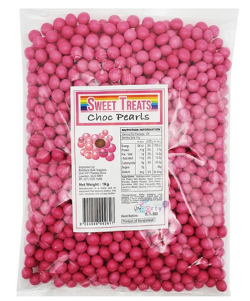 Pink Choc Pearls - 1kg