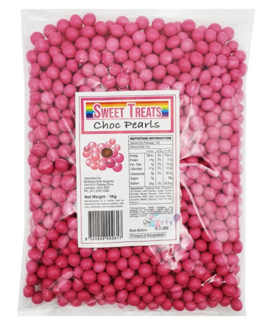 Pink Choc Pearls - 1kg