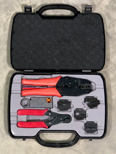 Coaxial Cable Crimping Kit - TEL330K-CH