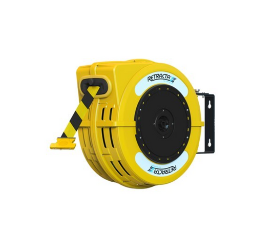 Retracta Safety Barrier Reel Yellow/Black Stripe (Caution) 48mm x 25m Tape