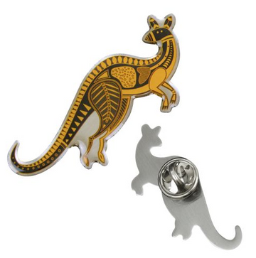 Kangaroo Lapel Pin - 25 x 22mm - NAIDOC 2025