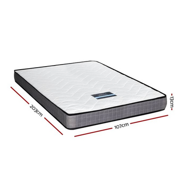 King Single - Medium Firm Mattress - 107x203x13cm