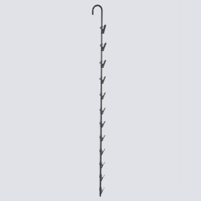 Clip Strip Metal 12 Clip Black CS-MB-12
