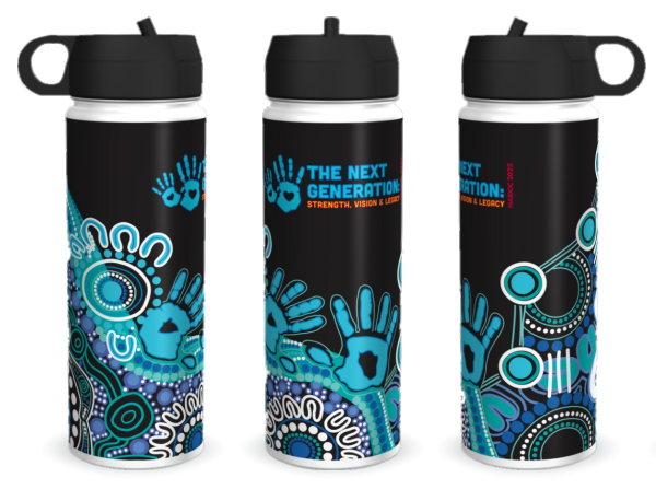 Trekk Stainless 700 ml Drink Bottle TK1018 - STYLE 1 - Strength, Vison & Legacy - NAIDOC 2025