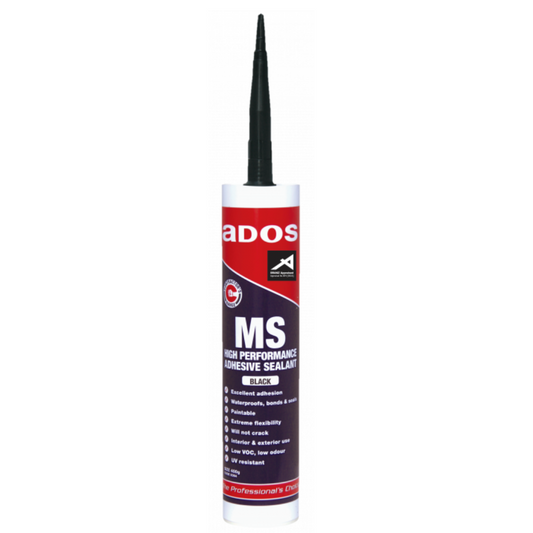 CRC MS High Performance Adhesive Sealant, Black, 400g