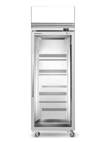 Skope TMF650N-Ice, 1 Glass Door Upright Display or Storage Freezer