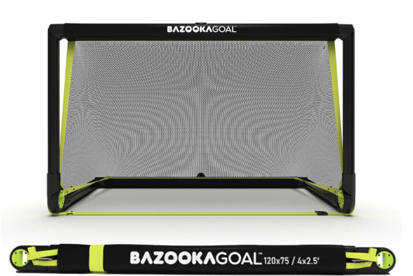 BazookaGoal 4ft x 2.5ft PVC Football Goal