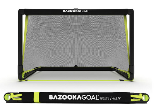 BazookaGoal 4ft x 2.5ft PVC Football Goal