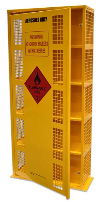 Aerosol Storage Cage Metal 220-315 Cans - TSA220