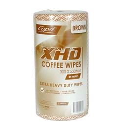 WIPES ON ROLL XHD BROWN/ YELLOW 300X530MM