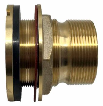 Brass Tank Outlet – BSP – Watermarked - 50mm (2")