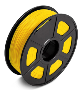 1 x PLA+ 3D Filament 1.75mm Yellow - 1KG - 4pk