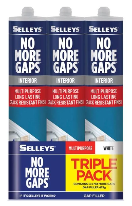 Selleys 475g No More Gaps Interior Multipurpose Gap Filler - 3 Pack