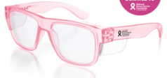 SafeStyle Fusions Pink  Frame/Clear