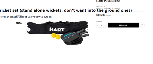 HART Pickleball Kit