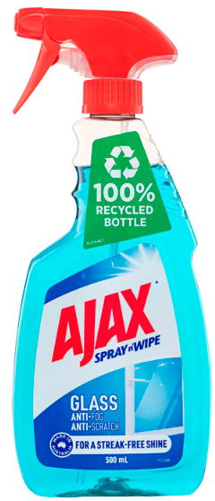 AJAX SPRAY'n'WIPE GLASS TRIGGER 500ml EACH